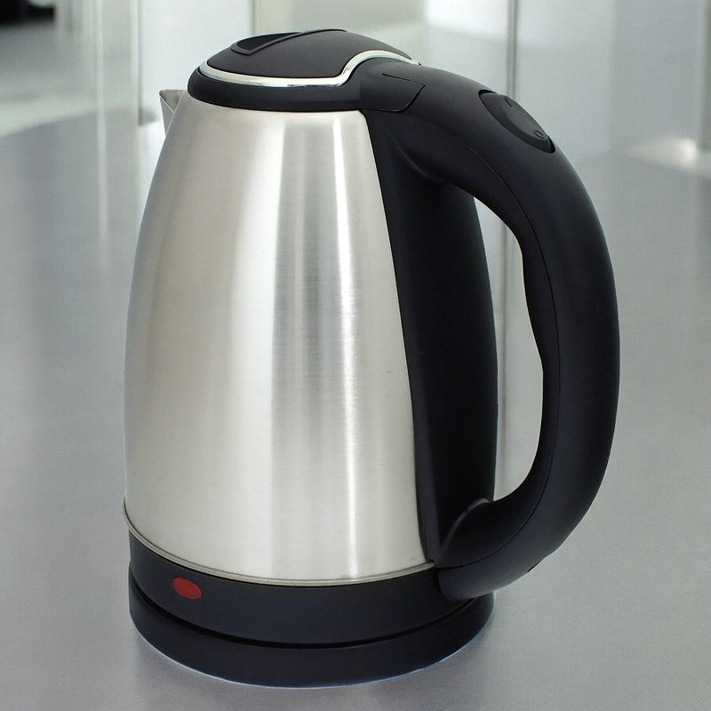 Electric Kettle Cordless Stainless Steel Jug 1500W 1.8L 360° Boil Dry Protection