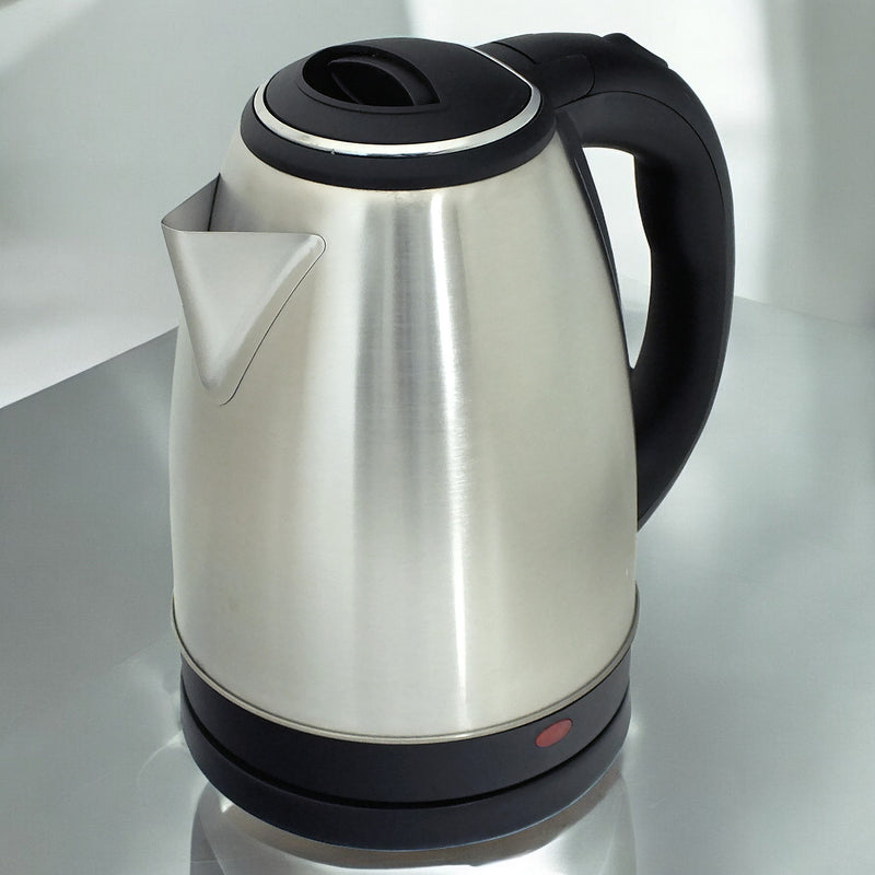 Electric Kettle Cordless Stainless Steel Jug 1500W 1.8L 360° Boil Dry Protection