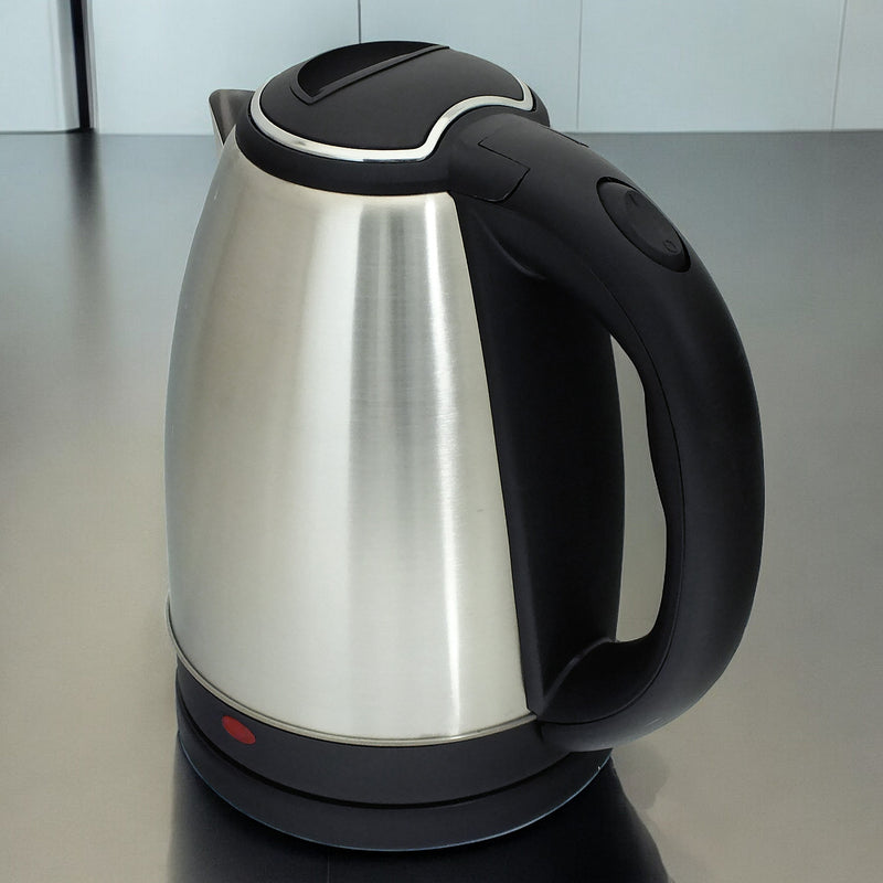 Electric Kettle Cordless Stainless Steel Jug 1500W 1.8L 360° Boil Dry Protection