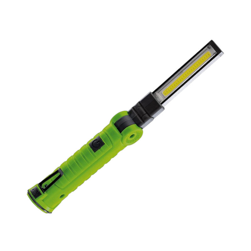 Draper 11856 Cob/Smd Led Rechargeable Slimline Inspection Lamp, 3W, 170 Lumens, Green Dr-11856