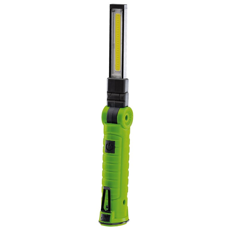 Draper 11856 Cob/Smd Led Rechargeable Slimline Inspection Lamp, 3W, 170 Lumens, Green Dr-11856