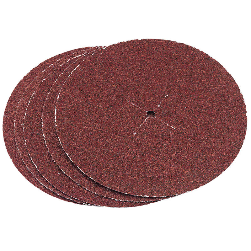 Draper 13140 Aluminium Oxide Sanding Discs 125Mm 40 Grit (Pack Of 5)