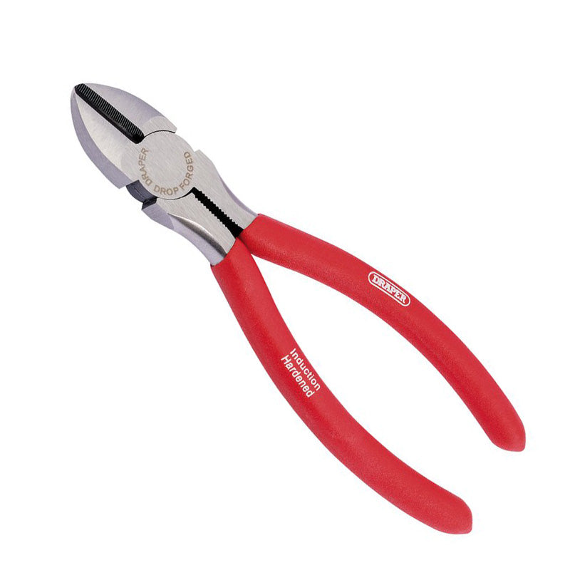 Draper 67923 Diagonal Side Cutting Pliers Soft Grip 160mm Carbon Steel Cutters