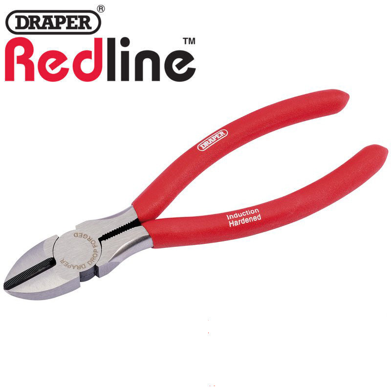 Draper 67923 Diagonal Side Cutting Pliers Soft Grip 160mm Carbon Steel Cutters