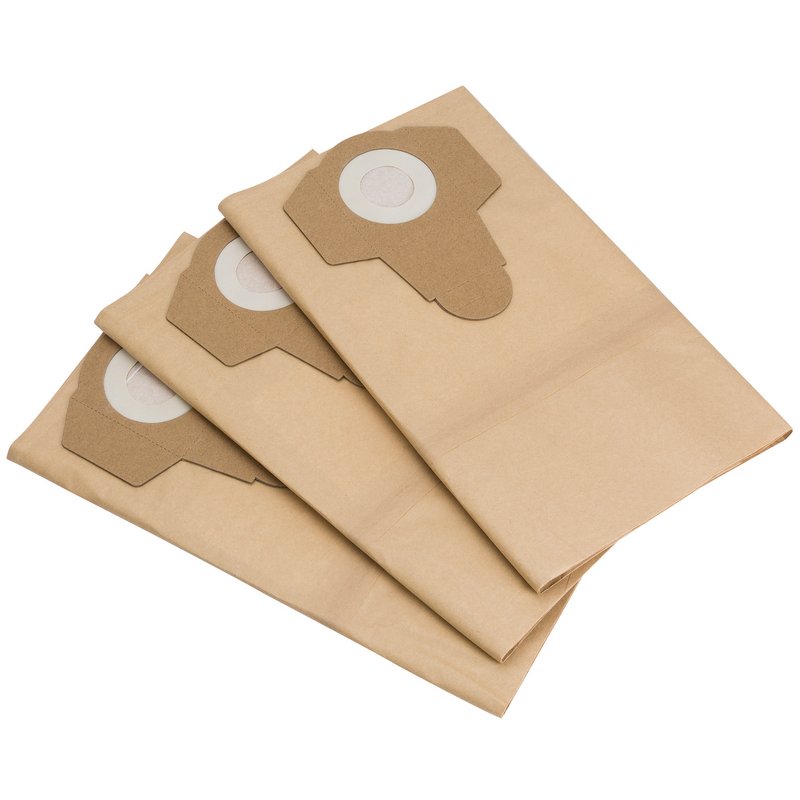 Draper Paper Dust Bags, 30L (Pack Of 3) Dr-68304 - for Draper Wet and Dry Vacuum Cleaner