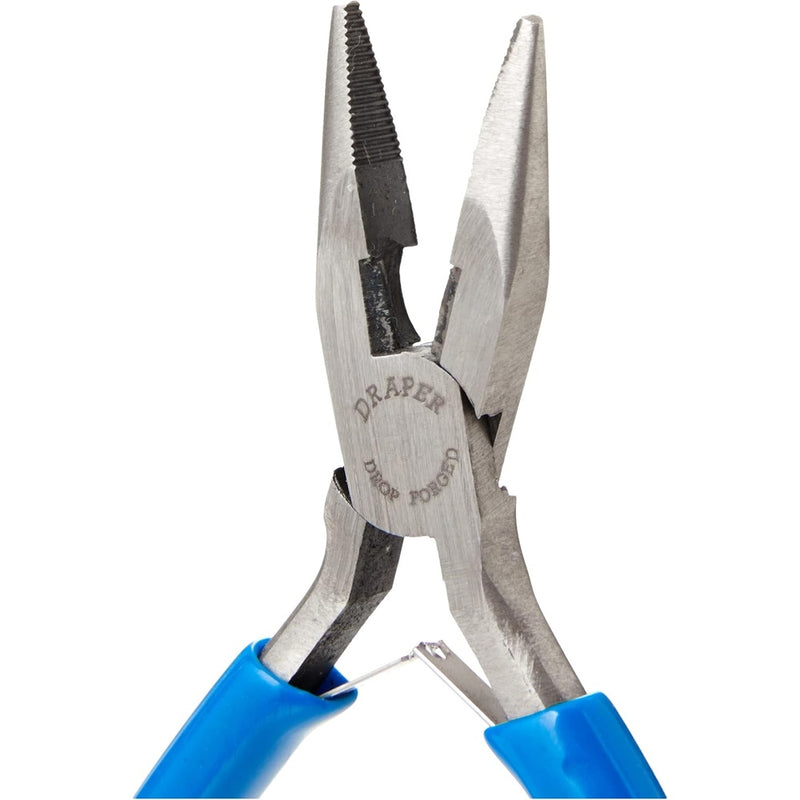 Draper Mini Long Nose Pliers 19647 Spring Loaded 115mm