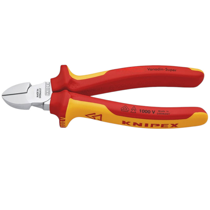 Knipex 81254 70 06 140 Sbe Fully Insulated Diagonal Side Cutter 140mm Dr-81254