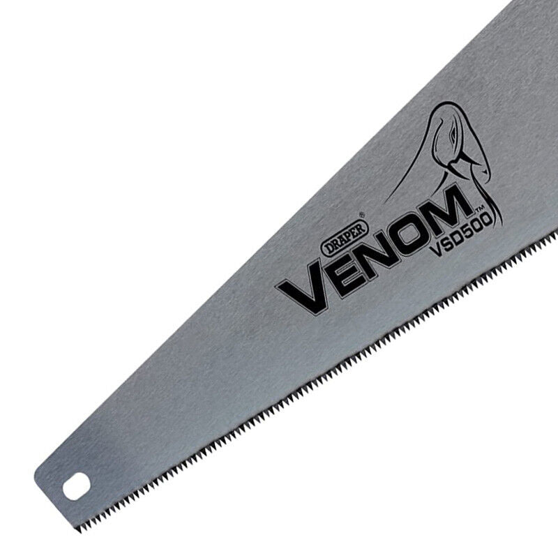 Draper 82194 Venom Handsaw First Fix Double Ground 500mm 7tpi/8ppi Lifetime Warranty