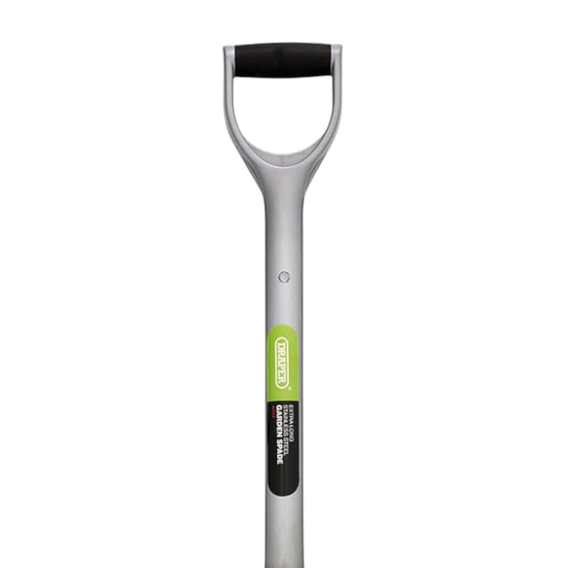 Garden Digging Spade Stainless Steel Extra Long - Soft Grip Draper 83754