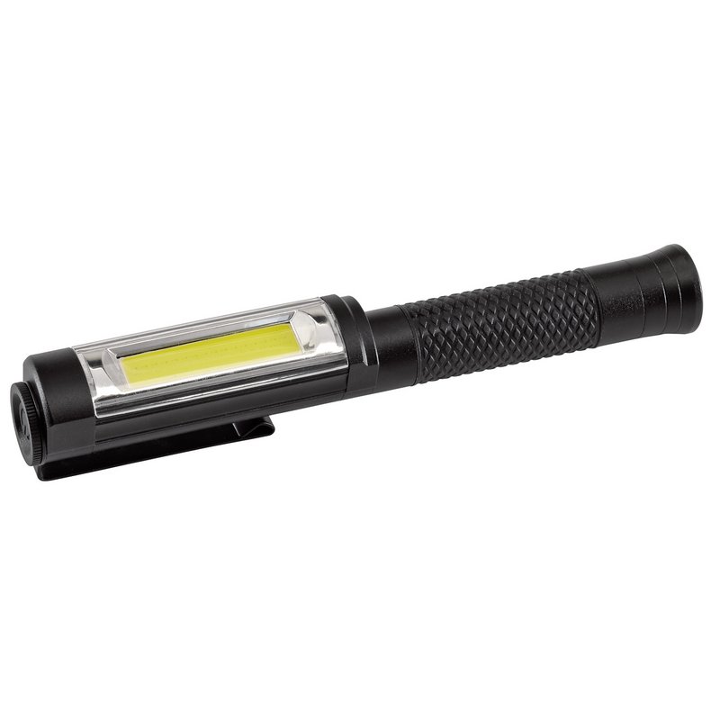 Draper Cob Led Rechargeable Aluminium Pen Torch, 5W Dr-90101