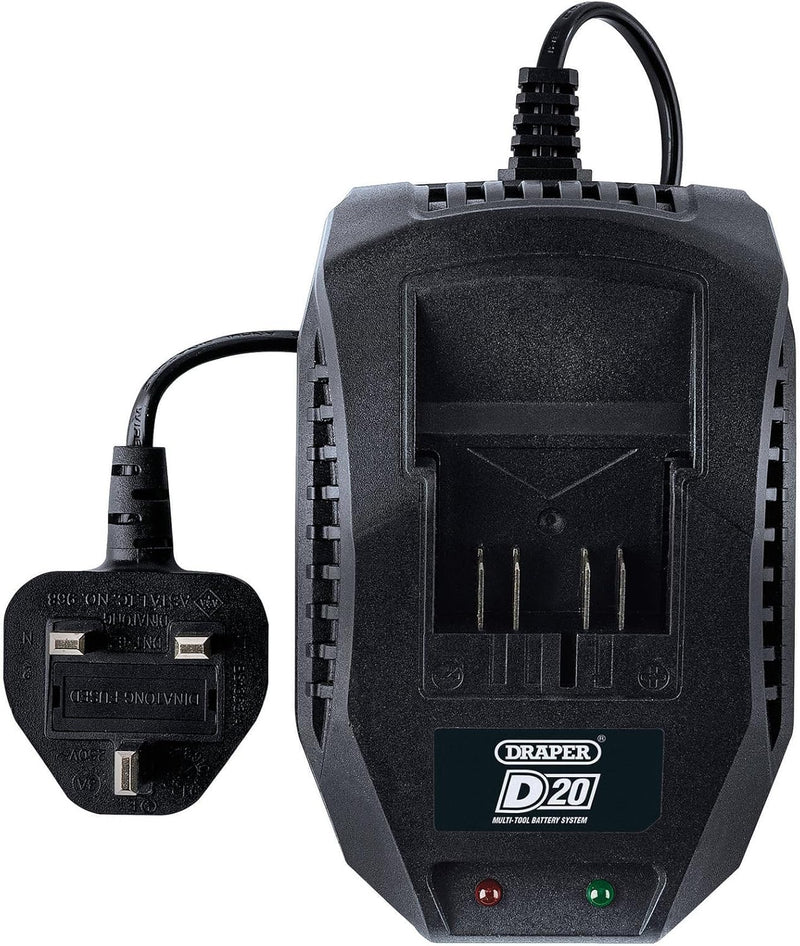 Draper 97914 D20 20V Li-Ion Battery Charger Dr-97914