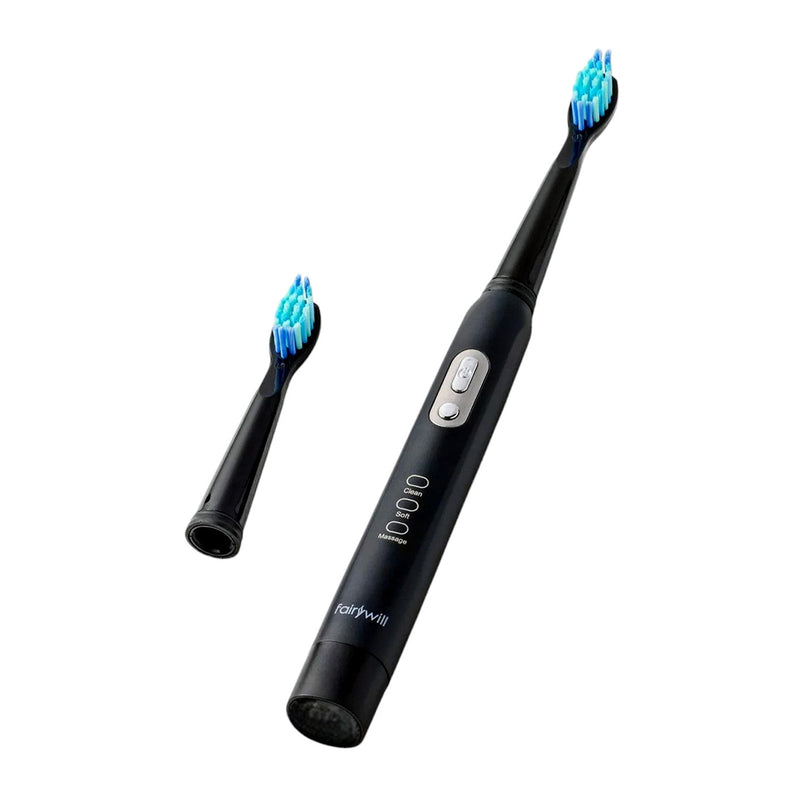 Fairywill B1 Sonic Electric Toothbrush | Battery Operated with 3 Modes and 2 Brush Heads