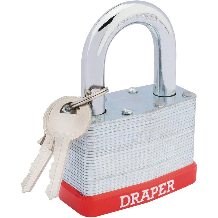 Draper 68807 Laminated Steel Padlock 65mm