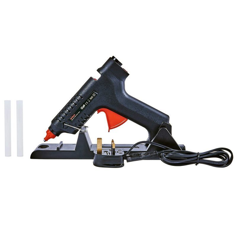 Amtech 35-80W Cordless Electric Glue Gun with 2 Glue Sticks 3 Year Warranty