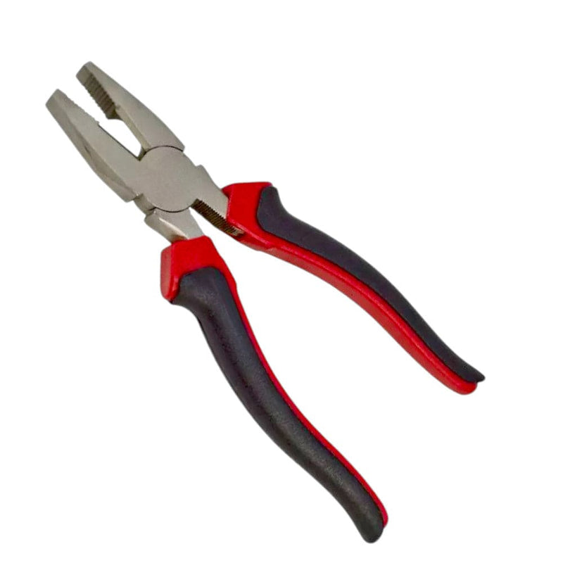 Amtech 8" Combination Pliers Combination Pliers PRO 8" (200mm) Carbon Steel Black Red - 3 Year Warranty