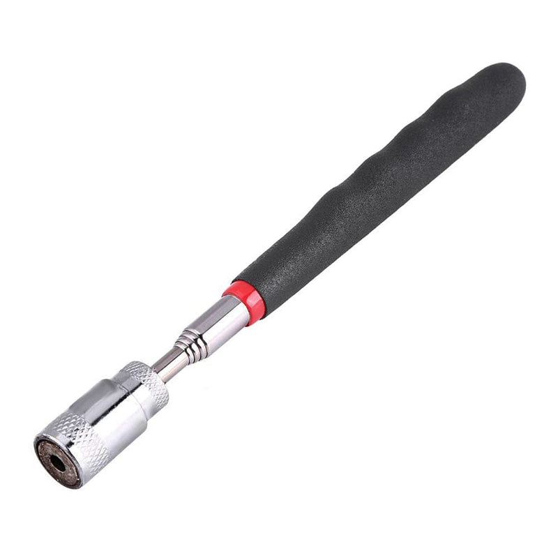 Amtech Telescopic Pick Up Tool Telescopic Magnetic Pick Up Tool 3 LED Light Extendable Magnet Nuts Bolts 80cm