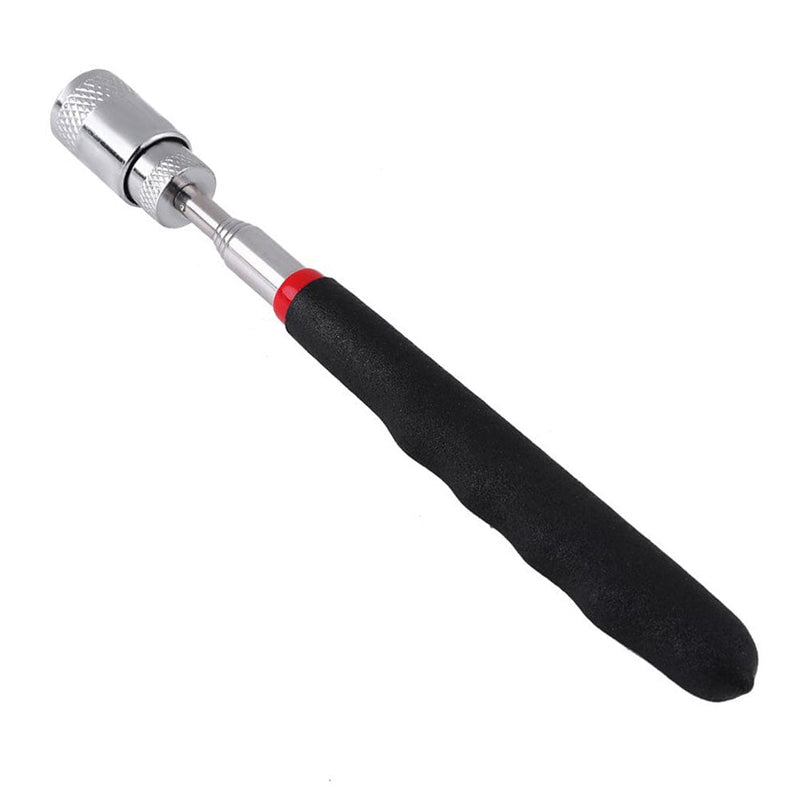 Amtech Telescopic Pick Up Tool Telescopic Magnetic Pick Up Tool 3 LED Light Extendable Magnet Nuts Bolts 80cm