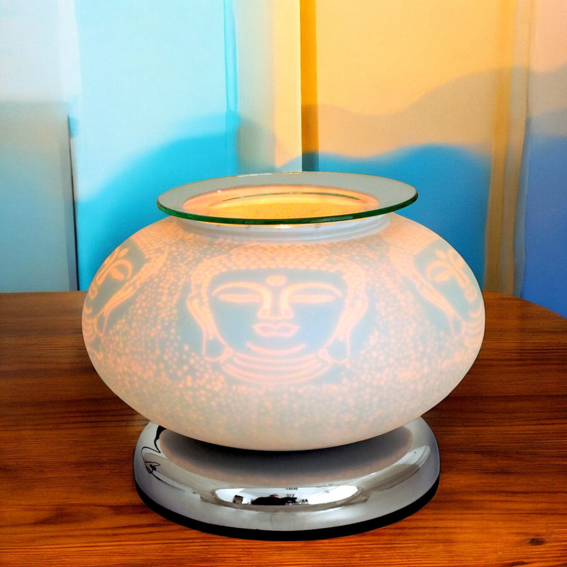 Electric Buddha Scented Wax Melt Warmer Touch Lamp Aroma Fragrance Diffuser