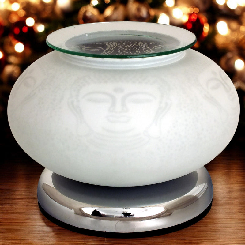 Electric Buddha Scented Wax Melt Warmer Touch Lamp Aroma Fragrance Diffuser