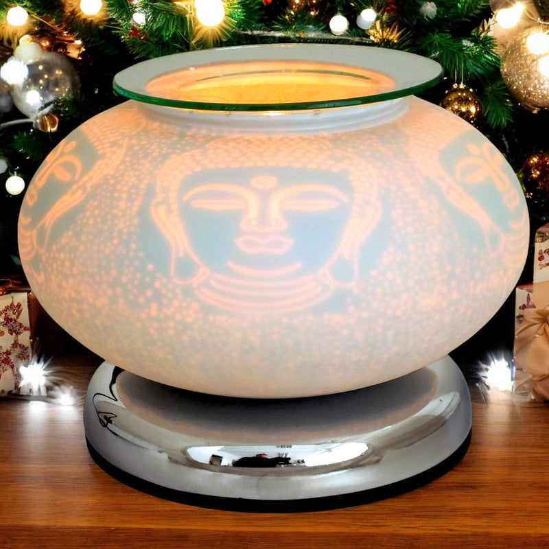 Electric Buddha Scented Wax Melt Warmer Touch Lamp Aroma Fragrance Diffuser