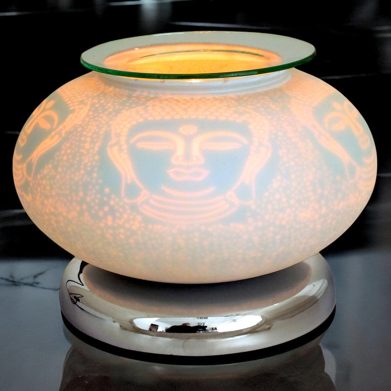 Electric Buddha Scented Wax Melt Warmer Touch Lamp Aroma Fragrance Diffuser