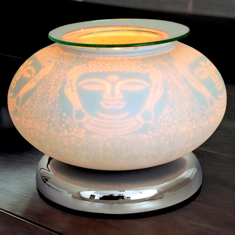 Electric Buddha Scented Wax Melt Warmer Touch Lamp Aroma Fragrance Diffuser