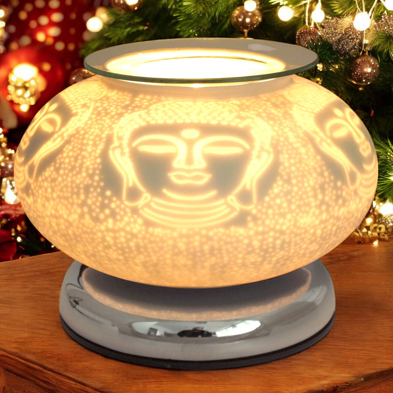 Electric Buddha Scented Wax Melt Warmer Touch Lamp Aroma Fragrance Diffuser