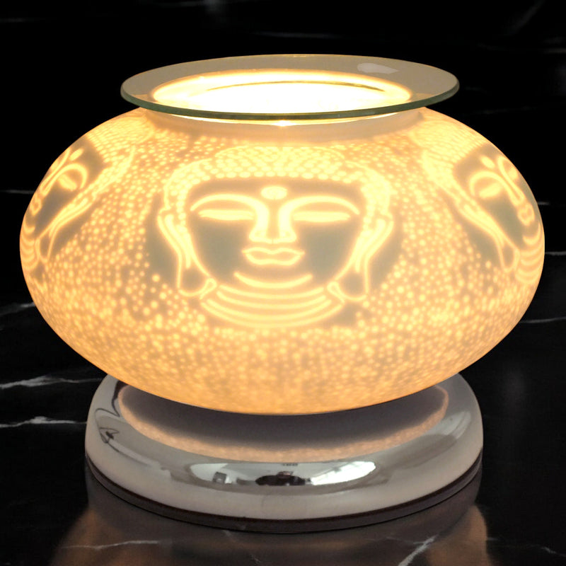 Electric Buddha Scented Wax Melt Warmer Touch Lamp Aroma Fragrance Diffuser