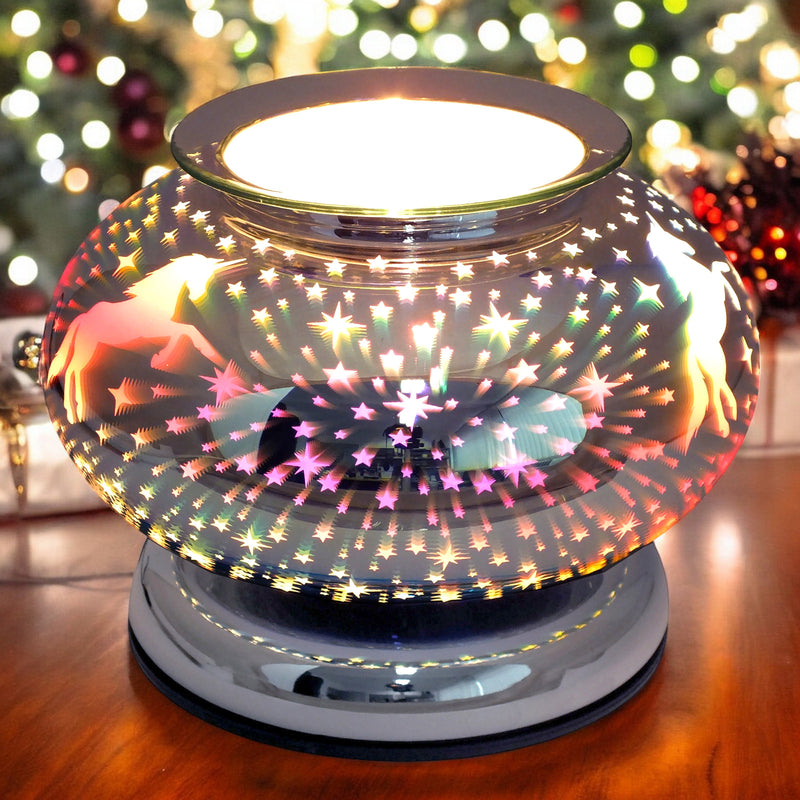 Electric Scented Wax Tart Melt Warmer with 3D Unicorn Design | Touch Control Lamp Aroma Fragrance Diffuser