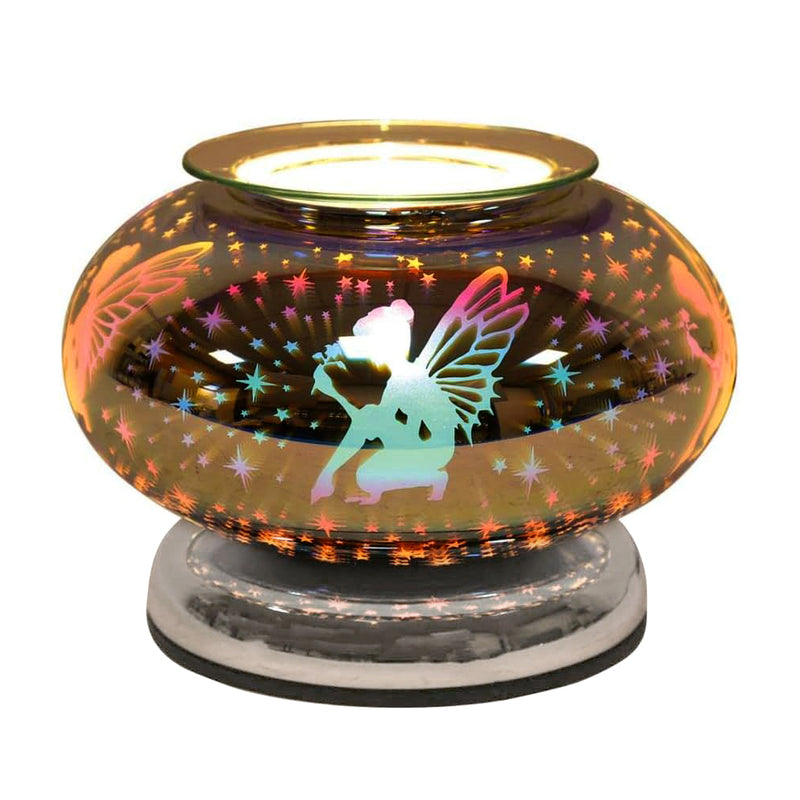 Electric Scented Wax Tart Melt Warmer with 3D Fairy Design | Touch Control Lamp Aroma Fragrance Diffuser