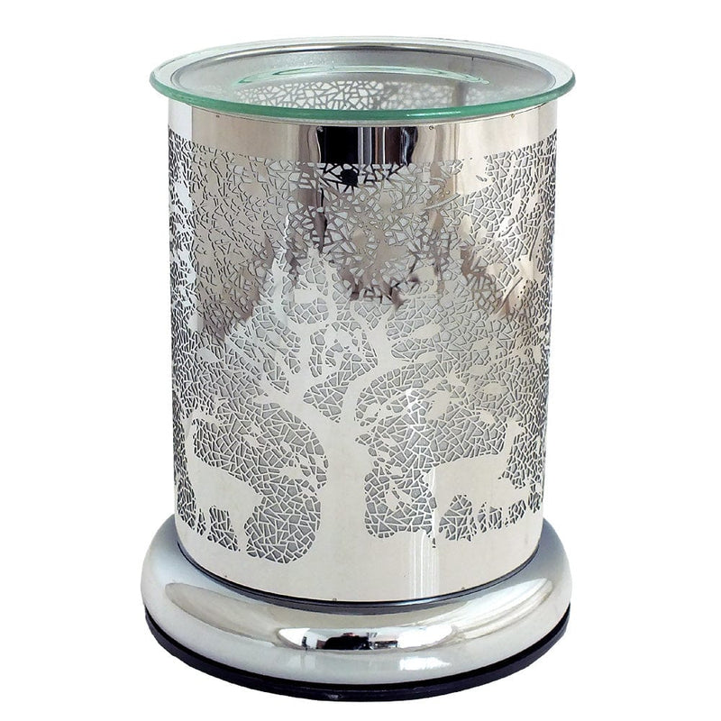 Aroma Accessories Electric Touch Control Aromatherapy Lamp Scented Wax Melt Burner Forest Scene