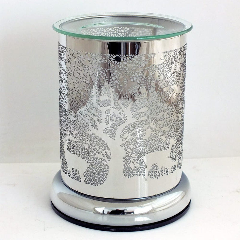 Aroma Accessories Electric Touch Control Aromatherapy Lamp Scented Wax Melt Burner Forest Scene