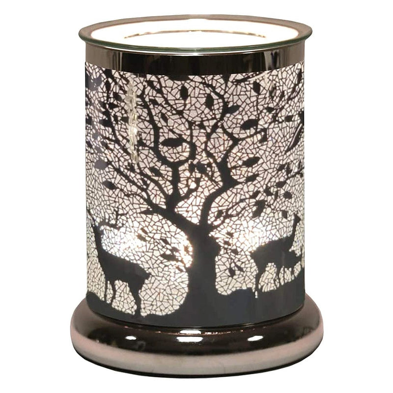 Aroma Accessories Electric Touch Control Aromatherapy Lamp Scented Wax Melt Burner Forest Scene