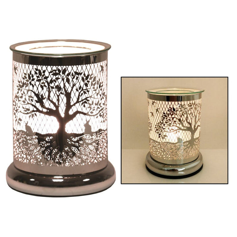 Aroma Accessories Oil Burner Wax Melt Burner Electric Touch Control Lamp Aromatherapy - Tree Of Life