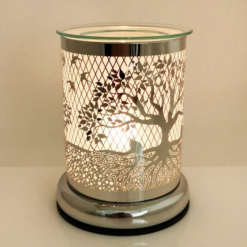 Aroma Accessories Oil Burner Wax Melt Burner Electric Touch Control Lamp Aromatherapy - Tree Of Life