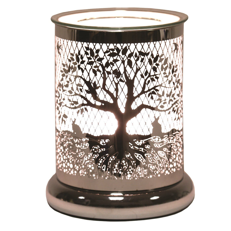 Aroma Accessories Oil Burner Wax Melt Burner Electric Touch Control Lamp Aromatherapy - Tree Of Life