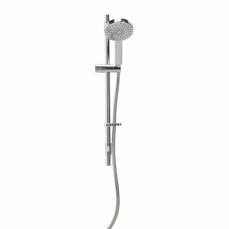 Croydex Shower Riser Set Croydex Matrix Shower Riser Rail Set with Adjustable 5 Pattern Spray Head & 1.5m Stainless Steel Hose