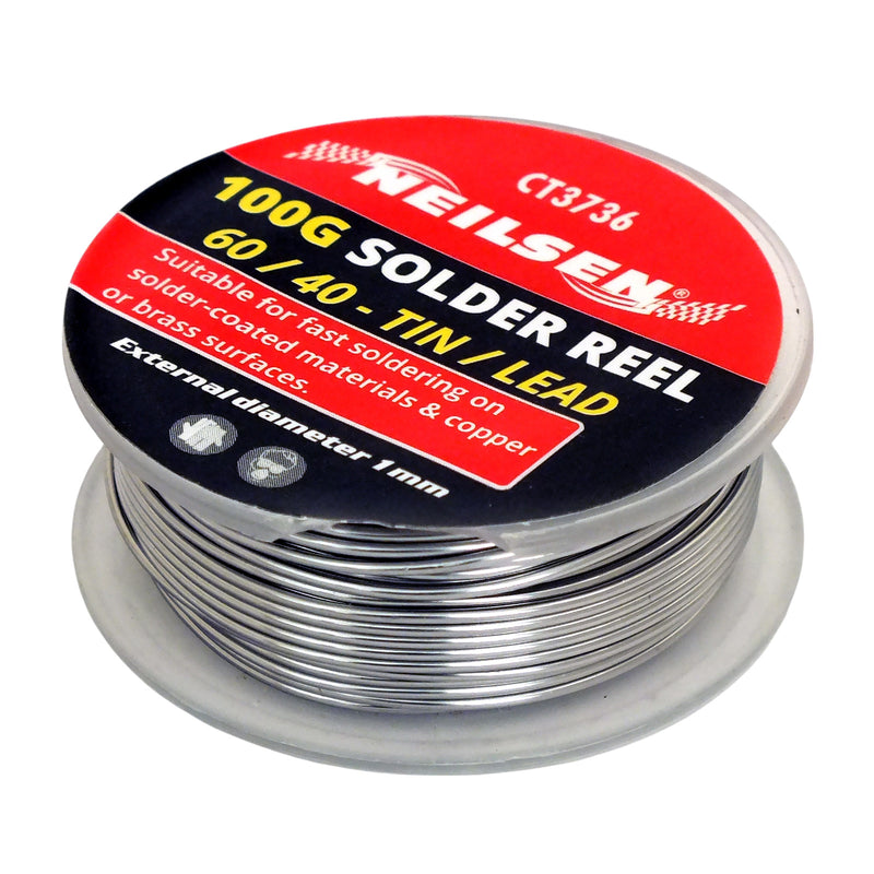 100g Solder Wire Reel 60/40 Tin Lead 1.0mm Diameter Electronics Soldering Wire