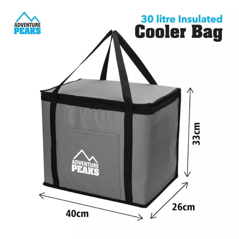 30 Litre Insulated Cooler Bag Camping Festivals Picnics