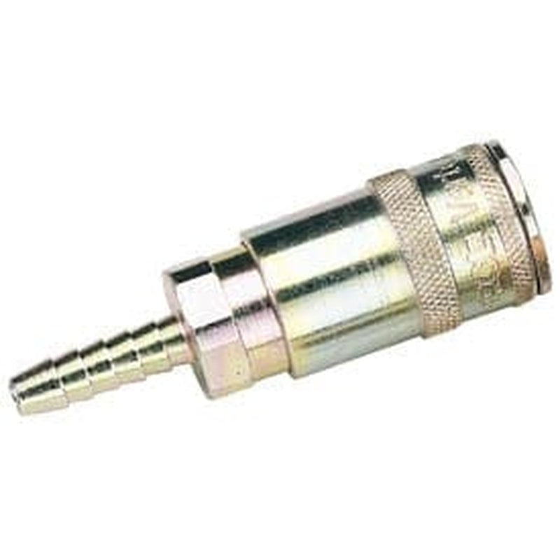 Draper Draper 1/4" Bore Vertex Air Line Coupling With Tailpiece Dr-51414