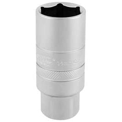 Draper Draper 14Mm Thread 6 Point Satin Chrome Spark Plug Socket, 3/8" Sq. Dr., 21Mm Dr-16777