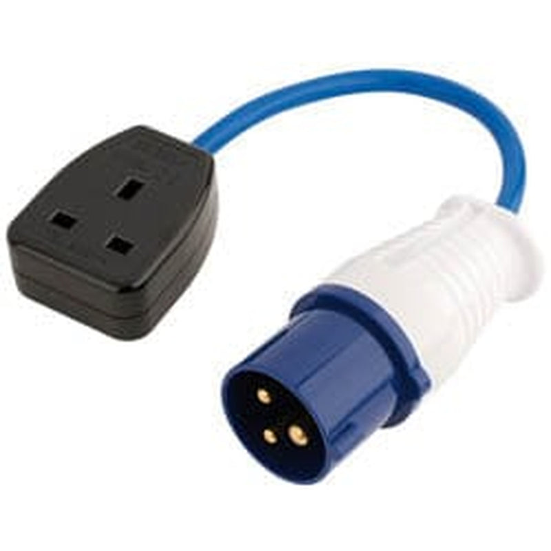 Draper Draper 230V Adaptor Lead With 16A Plug To 13A Socket Dr-17573