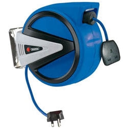 Draper Draper 230V Retractable Electric Cable Reel, 10M Dr-15051