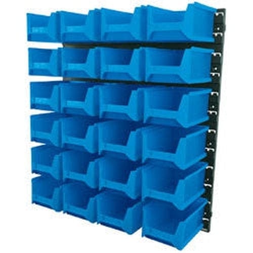 Draper Draper 24 Bin Wall Storage Unit, Large Bins Dr-06797