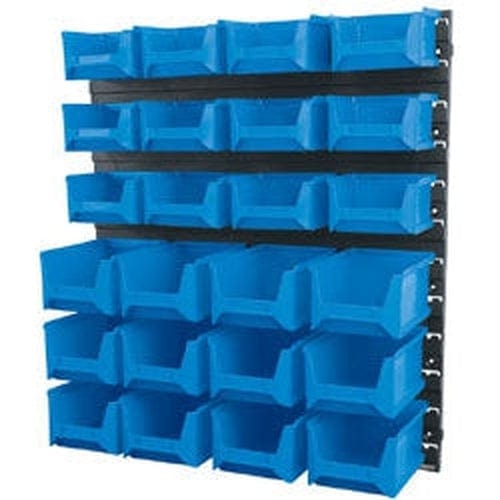 Draper Draper 24 Bin Wall Storage Unit, Small/Medium Bins Dr-06798