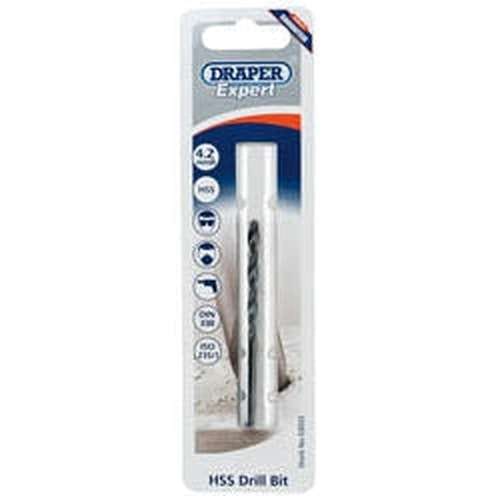 Draper Draper 4.2Mm Hss Twist Drill For 5 X 0.8 Taps Dr-53033