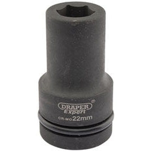 Draper Draper 5137 Expert Hi-Torq 6 Point Deep Impact Socket, 1" Sq. Dr., 22Mm Dr-05137