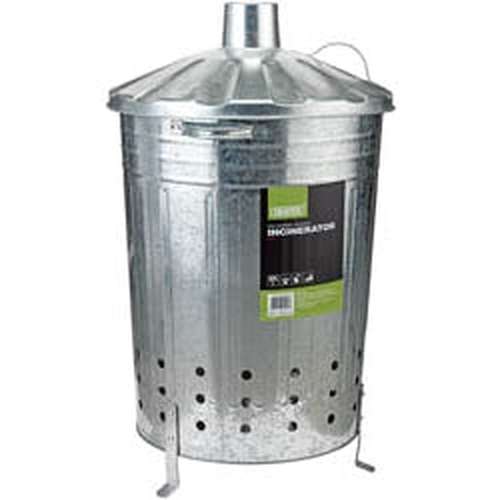 Draper Draper 53253 Galvanised Garden Incinerator 85L Dr-53253