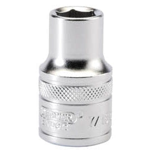 Draper Draper 6 Point Imperial Socket, 1/2" Sq. Dr., 7/16" Dr-16625