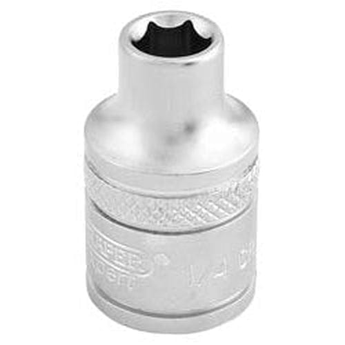 Draper Draper 6 Point Imperial Socket, 3/8" Sq. Dr., 1/4" Dr-16548